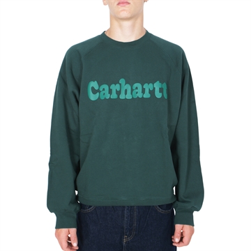 Carhartt WIP Sweatshirt Bubbles Green / Green